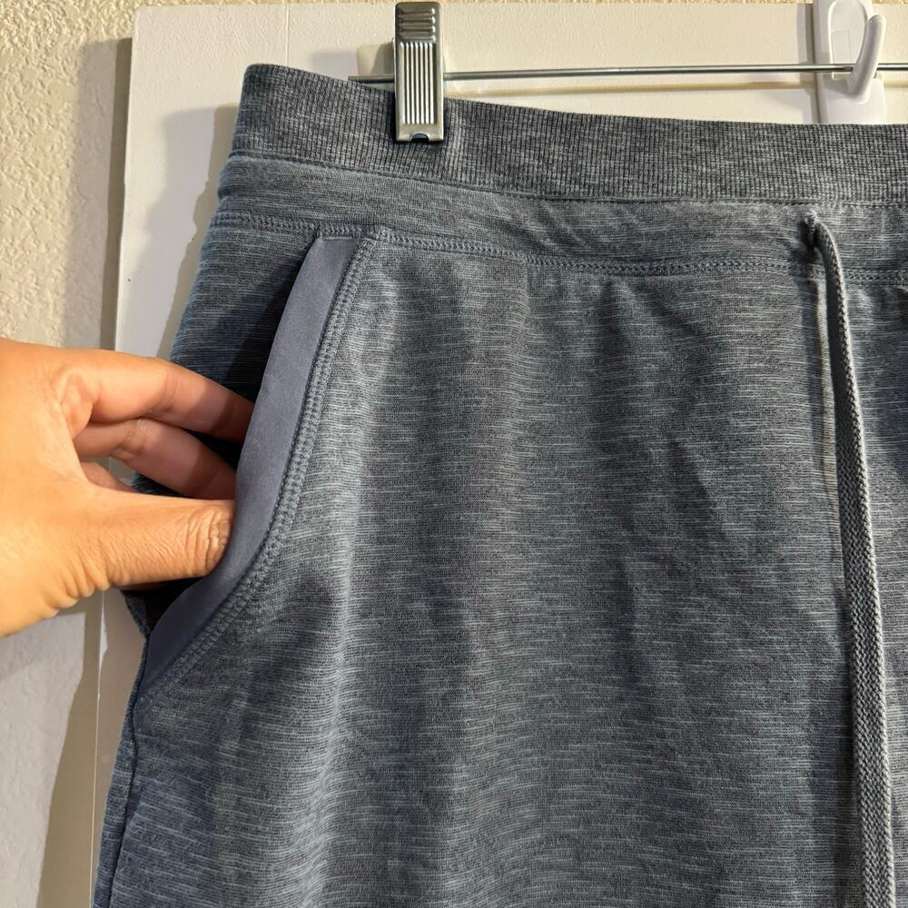 Athleta Techie Terry Skirt Heathered Blue Gray Size Large Tall Tenniscore - Picture 4 of 6
